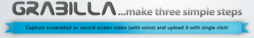 Video Howto: Use Grabilla to take a screenshot with single click.